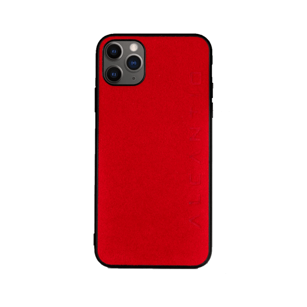 11 Pro Max Unicolore - Röd